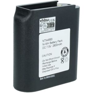 Vhbw - Battery Replacement for Motorola NTN4595N, NTN8251AR for Radio, Walkie-Talkie (2700mAh, 7.5V, NiMH) Vhbw - Battery Replacement for Motorola NTN4595N, NTN8251AR for Radio, Walkie-Talkie (2700mAh, 7.5V, NiMH)