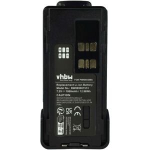 Vhbw - Battery Replacement for Motorola PMNN4416, PMNN4416AR, PMNN4417 for Radio, Walkie-Talkie (1800 mAh, 7.4 v, Li-ion) + Belt Clip Vhbw - Battery Replacement for Motorola PMNN4416, PMNN4416AR, PMNN4417 for Radio, Walkie-Talkie (1800 mAh, 7.4 v, Li-ion) + Belt Clip