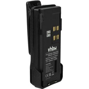 Vhbw - Battery Replacement for Motorola PMNN4409, PMNN4409AR, PMNN4409BR for Radio, Walkie-Talkie (2200mAh, 7.4 v, Li-ion) + Belt Clip Vhbw - Battery Replacement for Motorola PMNN4409, PMNN4409AR, PMNN4409BR for Radio, Walkie-Talkie (2200mAh, 7.4 v, Li-ion) + Belt Clip