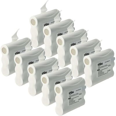 vhbw 10x Battery Replacement for Midland PB-X7 for Radio, Walkie-Talkie (1000 mAh, 3.6 V, NiMH) vhbw 10x Battery Replacement for Midland PB-X7 for Radio, Walkie-Talkie (1000 mAh, 3.6 V, NiMH)