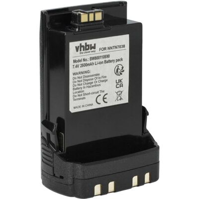 Vhbw - 1x Battery Replacement for Motorola PMMN4403, PMNN4486, PMNN4486A, NNTN8921C, NTN7034 for Radio, Walkie-Talkie (2500 mAh, 7.4 v, Li-Ion) Vhbw - 1x Battery Replacement for Motorola PMMN4403, PMNN4486, PMNN4486A, NNTN8921C, NTN7034 for Radio, Walkie-Talkie (2500 mAh, 7.4 v, Li-Ion)