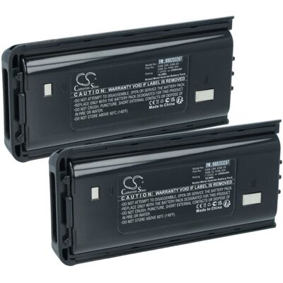 vhbw 2x Battery Replacement for Kenwood KNB-29N, KNB-29, KNB-30A, KNB-30, KNB-53N, KNB-53 for Radio, Walkie-Talkie (2500 mAh, 7.2 V, NiMH) vhbw 2x Battery Replacement for Kenwood KNB-29N, KNB-29, KNB-30A, KNB-30, KNB-53N, KNB-53 for Radio, Walkie-Talkie (2500 mAh, 7.2 V, NiMH)
