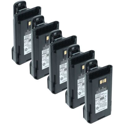 vhbw 5x Battery compatible with Yaesu Vertex VX-261, VX-260, EVX-539, EVX-534 Radio, Walkie-Talkie (2600 mAh, 7.4 V, Li-Ion) + Belt Clip vhbw 5x Battery compatible with Yaesu Vertex VX-261, VX-260, EVX-539, EVX-534 Radio, Walkie-Talkie (2600 mAh, 7.4 V, Li-Ion) + Belt Clip