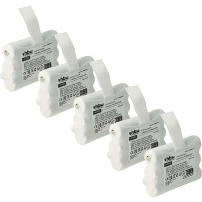 vhbw 5x Battery Replacement for Midland PB-X6 for Radio, Walkie-Talkie (700 mAh, 3.6 V, NiMH) vhbw 5x Battery Replacement for Midland PB-X6 for Radio, Walkie-Talkie (700 mAh, 3.6 V, NiMH)