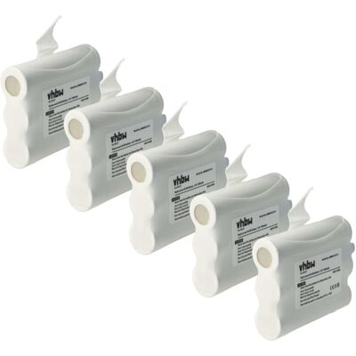 vhbw 5x Battery Replacement for Midland PB-X7 for Radio, Walkie-Talkie (1000 mAh, 3.6 V, NiMH) vhbw 5x Battery Replacement for Midland PB-X7 for Radio, Walkie-Talkie (1000 mAh, 3.6 V, NiMH)