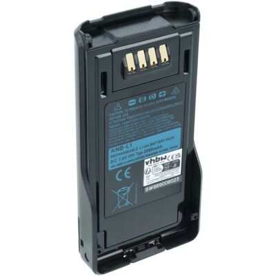 vhbw Battery Replacement for Kenwood KNB-N4, KNB-N4M for Radio, Walkie-Talkie (2000 mAh, 7.4 V, Li-Ion) vhbw Battery Replacement for Kenwood KNB-N4, KNB-N4M for Radio, Walkie-Talkie (2000 mAh, 7.4 V, Li-Ion)