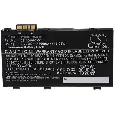 Battery Replacement for Motorola 82-172087-01, 82-164807-01, 82-164801-02 for Mobile Computer pda Scanner (4400 mAh, 3.7 v, Li-Ion) - Vhbw Battery Replacement for Motorola 82-172087-01, 82-164807-01, 82-164801-02 for Mobile Computer pda Scanner (4400 mAh, 3.7 v, Li-Ion) - Vhbw