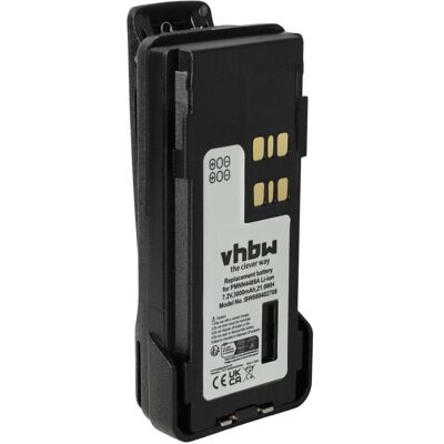 Vhbw - Battery Replacement for Motorola PMNN4491AR for Radio, Walkie-Talkie (3000mAh, 7.2 v, Li-ion) + Belt Clip Vhbw - Battery Replacement for Motorola PMNN4491AR for Radio, Walkie-Talkie (3000mAh, 7.2 v, Li-ion) + Belt Clip