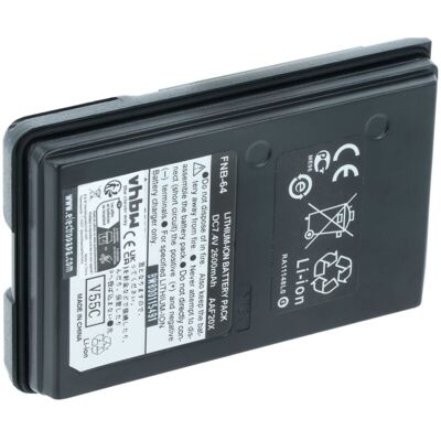 Vhbw - Replacement Battery compatible with Yaesu / Vertex VXA-210 Aviator Pilot, VXA-210 Lite Radio, Walkie-Talkie (2600mAh, 7.4V, Li-Ion) Vhbw - Replacement Battery compatible with Yaesu / Vertex VXA-210 Aviator Pilot, VXA-210 Lite Radio, Walkie-Talkie (2600mAh, 7.4V, Li-Ion)