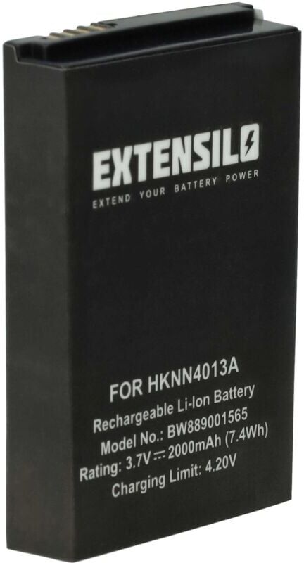 Extensilo - Battery compatible with Motorola Razr VE20 Radio, Walkie-Talkie (2000 mAh, 3.7 v, Li-polymer)