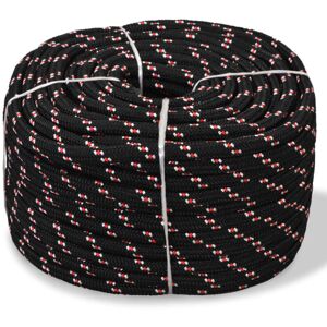 Sweiko - Marine Rope Polypropylene 6 mm 100 m Black VDTD32373