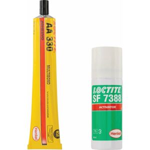 Loctite 330 Multi-bond Adhesive/Activator Pack - Yellow