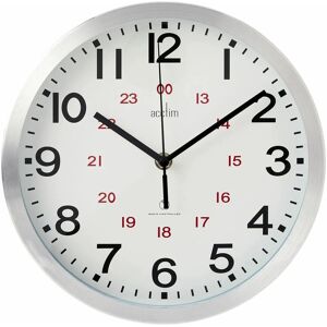 Century Rc Alu Wall Clock - ANG74457 - Acctim