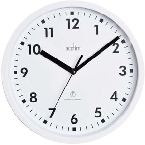 Nardo White Clock - Acctim