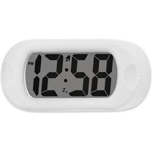 Silicone White Clock - Acctim