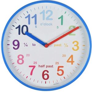 Wickford Kids Wall Clock Blue - Acctim