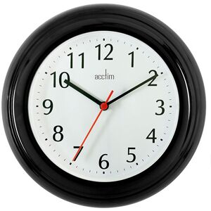 Wycombe Wall Clock Black - Acctim