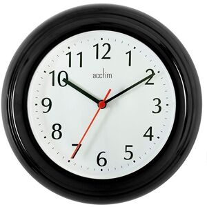 Wycombe Wall Clock Black - Acctim