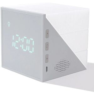 PESCE Alarm Clock, Fashion Multi-Function led Alarm Clock Cube Timer, Thermometer Creative led night light cartoon alarm clock usb charging colorful lights