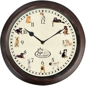 Berkfield Home - Esschert Design Clock with Dog Sounds