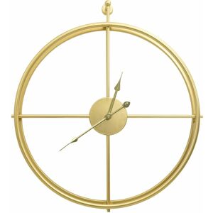 BERKFIELD HOME Mayfair Wall Clock Gold 52 cm Iron