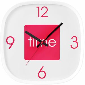 Premier Housewares - Arco Hot Pink Wall Clock