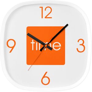 Premier Housewares - Arco Orange Wall Clock