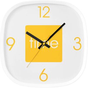 Premier Housewares - Arco Yellow Wall Clock