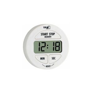 Tfa Dostmann - tfa 38.2022.02 White alarm clock