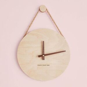 PESCE Wooden Wall Clock, Creative Retro Silent Pendulum Clock, Bedroom Decor, Home Decor, Home Decor, Bedroom, Living Room, Hallway, Cafe, Bar, Office