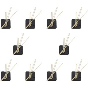 TLILY 10X Large Silent Wall Clock Quartz Mechanism Watch diy Parts Clock Movement Repair Replacement Tool Set Hands