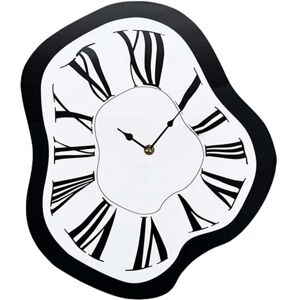 Tlily - s Twisted Clock, ins Style Wall Silent Simple Clock for Decorating Living Room