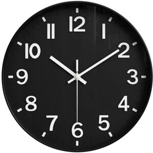 Tlily - Silent Modern Clock for Wall, 3D Numbers Wall Clock for Kitchen Bedroom Living Room Office Classroom Decor-Colour 5