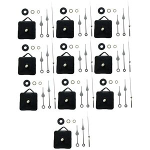 Tlily - 10Pcs diy Silent Movement Mechanism Spindle Hands Sets Wall Quartz Clock Repair Part Kit Tlily - 10Pcs diy Silent Movement Mechanism Spindle Hands Sets Wall Quartz Clock Repair Part Kit