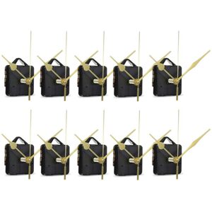 Tlily - 10Pcs diy Silent Movement Spindle Hands Wall Quartz Clock Mechanism Repair Part Tools Tlily - 10Pcs diy Silent Movement Spindle Hands Wall Quartz Clock Mechanism Repair Part Tools