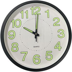 TLILY 12 Inch / 30cm Luminous Wall Clock Silent with Night Light Glow in the Dark Round Clock, Living Room Decoration TLILY 12 Inch / 30cm Luminous Wall Clock Silent with Night Light Glow in the Dark Round Clock, Living Room Decoration
