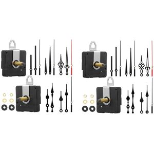 TLILY 2X DIY Quartz Clock Movement Mechanism Long Shaft 32mm with 5 Different Pairs Hands Wall Repair Parts TLILY 2X DIY Quartz Clock Movement Mechanism Long Shaft 32mm with 5 Different Pairs Hands Wall Repair Parts