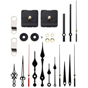 Tlily - 32mm Long Shaft diy Quartz Clock Movement Mechanism with 5 Different Pairs Hands Wall Repair Parts Replacement Tlily - 32mm Long Shaft diy Quartz Clock Movement Mechanism with 5 Different Pairs Hands Wall Repair Parts Replacement