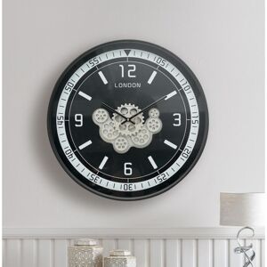 Vanity Living - 60cm Modern Wall Clock for Living Room, Gear Wall Clock for Bedroom Decor Vanity Living - 60cm Modern Wall Clock for Living Room, Gear Wall Clock for Bedroom Decor