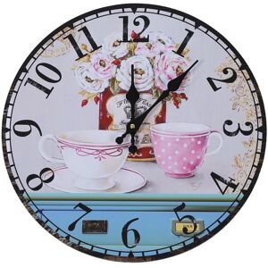 Tlily - Buyee? Vintage Antique Style 33-34cm Wall Clock Home Bedroom Retro Kitchen Quartz (Pattern:flower+cups) Tlily - Buyee? Vintage Antique Style 33-34cm Wall Clock Home Bedroom Retro Kitchen Quartz (Pattern:flower+cups)