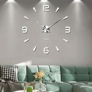 Tonchean - diy 3D Frameless Wall Clock Mute Mirror Stickers Home Office School Decoration Tonchean - diy 3D Frameless Wall Clock Mute Mirror Stickers Home Office School Decoration
