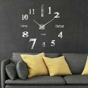 Hoopzi - diy Wall Clocks, diy 3D Wall Clocks Mute diy Large Wall Clock 3D Wall Clock Modern Design Acrylic Wall Clocks Wall Stickers Home Decor Hoopzi - diy Wall Clocks, diy 3D Wall Clocks Mute diy Large Wall Clock 3D Wall Clock Modern Design Acrylic Wall Clocks Wall Stickers Home Decor