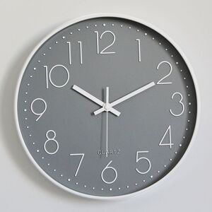 Linghhang - Modern Silent Non-Ticking Wall Clock, Mute Silent Wall Clock for Bedroom Kitchen Living Room - Grey-30CM Linghhang - Modern Silent Non-Ticking Wall Clock, Mute Silent Wall Clock for Bedroom Kitchen Living Room - Grey-30CM