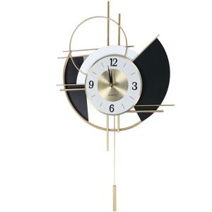 GROOFOO Nordic Swing Wall Clock Big Silent Non Ticking Decorative Wall Clock for Living Room Bedroom Home GROOFOO Nordic Swing Wall Clock Big Silent Non Ticking Decorative Wall Clock for Living Room Bedroom Home
