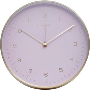 Premier Housewares Gold Pink Wall Clock - Wall Clock Premier Housewares Gold Pink Wall Clock - Wall Clock