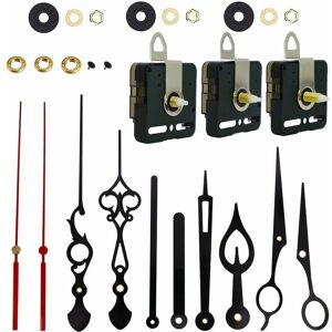 Aiperq - Quartz Clock Movement, Battery Powered Clock Mechanisms, Wall Clock Mechanism Motor Replacement Parts diy Repair Parts, Shaft Clock Mechanism Aiperq - Quartz Clock Movement, Battery Powered Clock Mechanisms, Wall Clock Mechanism Motor Replacement Parts diy Repair Parts, Shaft Clock Mechanism