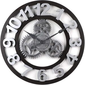 Ikodm - Wall Clocks, 3D Wall Clock, Steampunk Wall Clock, Classic Vintage Metal Wall Clock, Silent Retro Clocks - 40CM Ikodm - Wall Clocks, 3D Wall Clock, Steampunk Wall Clock, Classic Vintage Metal Wall Clock, Silent Retro Clocks - 40CM