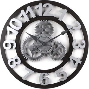 Ikodm - Wall Clocks, 3D Wall Clock, Steampunk Wall Clock, Classic Vintage Metal Wall Clock, Silent Retro Clocks - 50CM Ikodm - Wall Clocks, 3D Wall Clock, Steampunk Wall Clock, Classic Vintage Metal Wall Clock, Silent Retro Clocks - 50CM