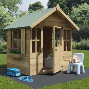 Bunny Max Playhouse - Pressure Treated - 4 x 4 - Billyoh