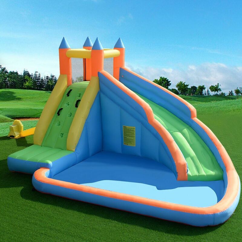 COSTWAY Inflatable Water Slide Kids Bouncy Castle Play House Bounce Jumping Type 1